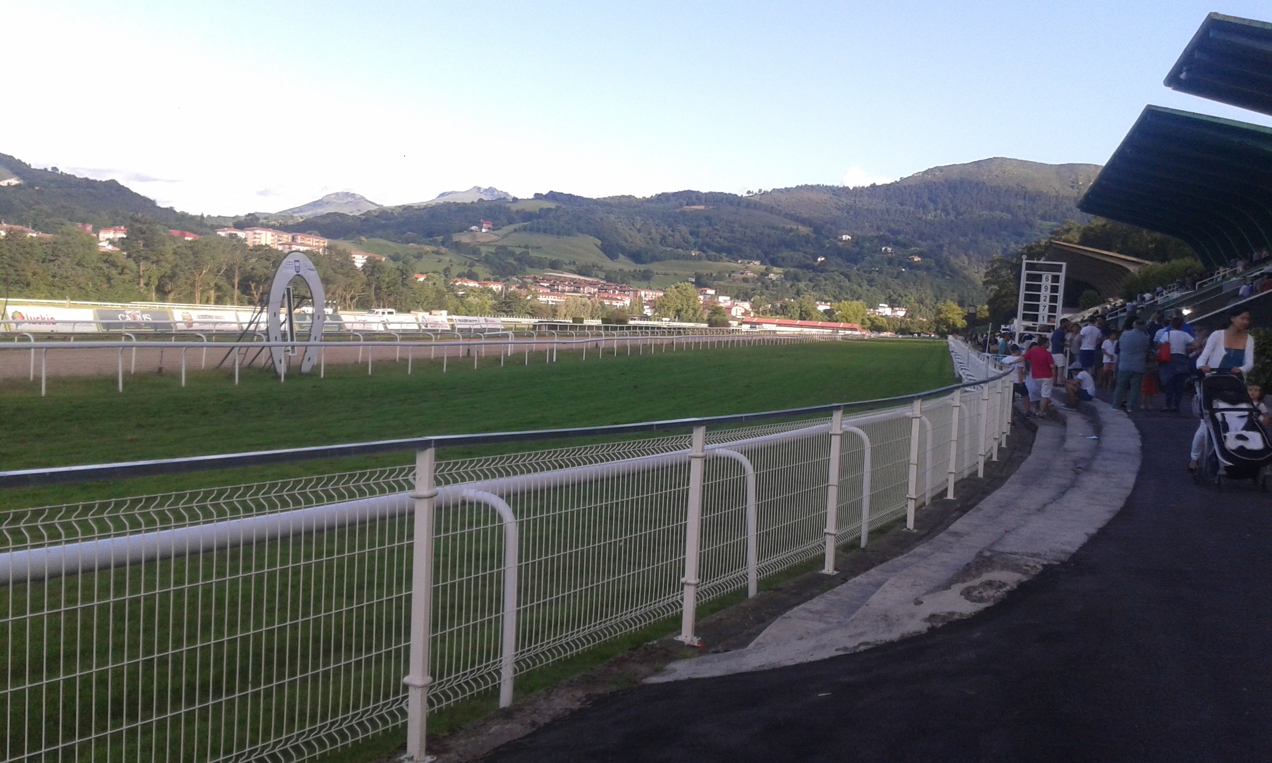Hipódromo de Lasarte. Foto: Rodrigo García Bergareche