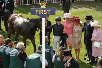 Primera victoria en el mitin para O´Brien y Ballydoyle. Foto: Jesús de Miguel