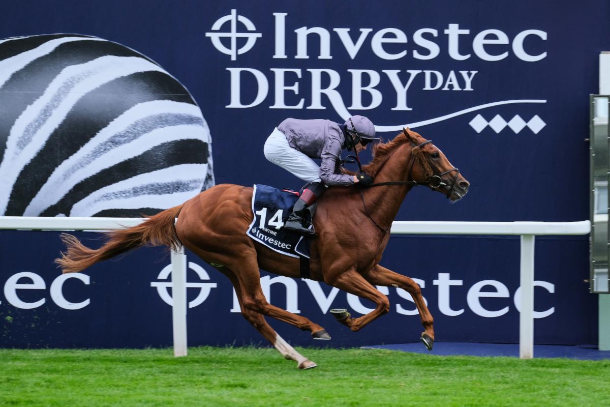 SERPENTINE (Emmet McNamara), da la sorpresa en el Derby 2020. Foto: Epsom Racecourse Serpentine. Foto: