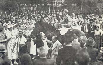 El Gran Premio de Madrid del año 1934 celebrado en Aranjuez