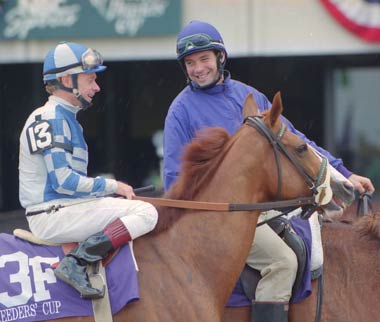 El veterano Chris McCarron en la Breeder´s Cup. Foto: EquipoZoom