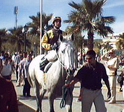 Horcajada y PERSIAN RULER. Foto: Santos Ríos