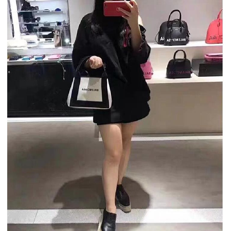 Replica Balenciaga Navy Cabas