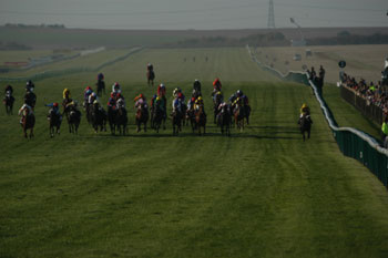 Pat Eddery, por los palos, gana su primer Cesarewitch el año de su despedida. Foto: Jesús de Miguel