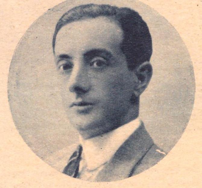 Héctor Licudi en foto tomada en 1934 Foto de Alfonso de 1934