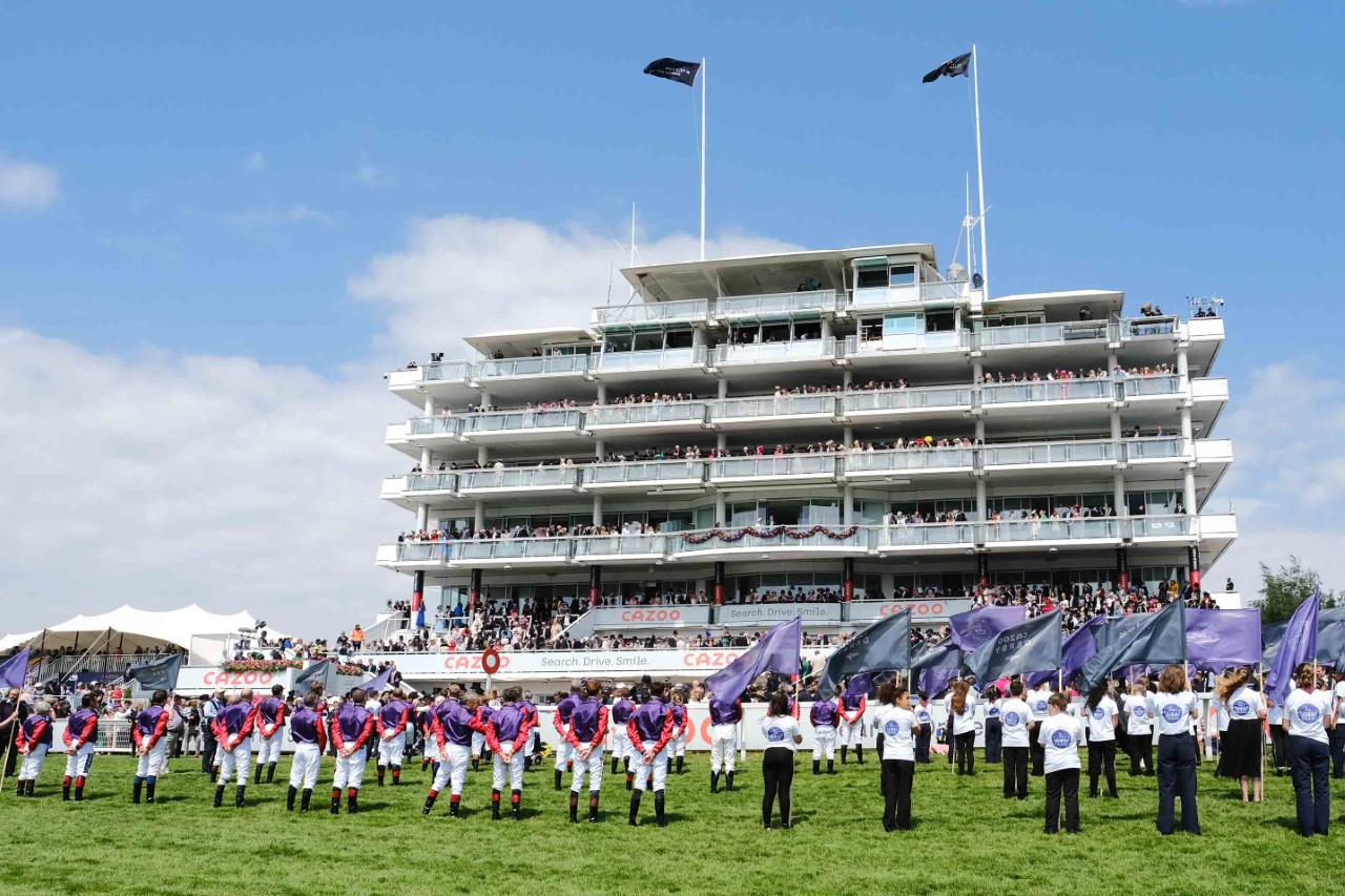 El Queen Stand, glorioso lugar, y bien custodiado. Foto: The Jockey Club Foto:The Jockey Club