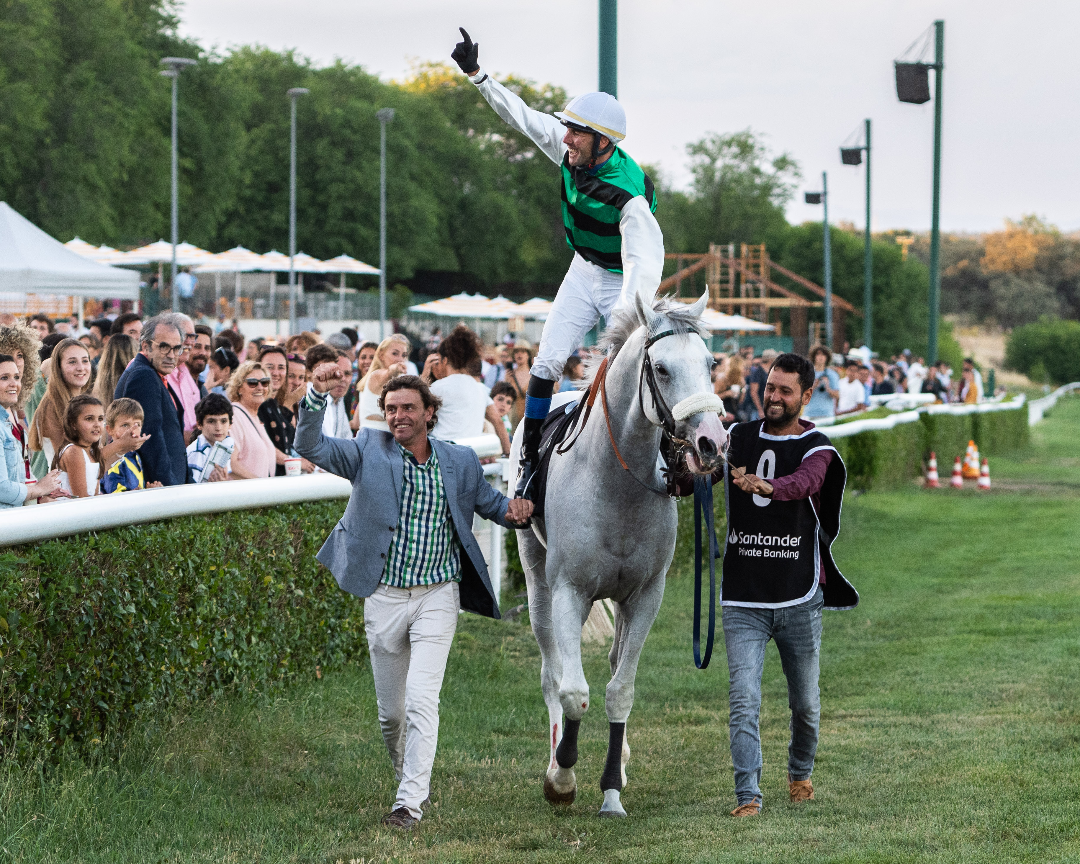 WHITE KING (V.Janacek), ganador del Villapadierna 2022. Foto: HZ WHITE. Foto: