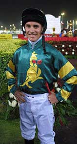Jenny Beasley, jockey de BELLE DU JOUR