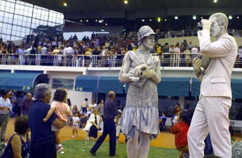 Tribuna oficial del hipódromo