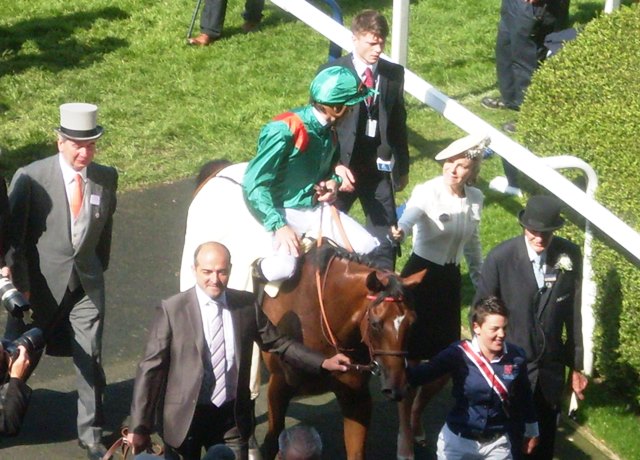 Ervedya (Coronation Stakes). Foto: Pedro Mercado Ervedya. Foto: