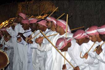 noche de fiesta en Dubai
