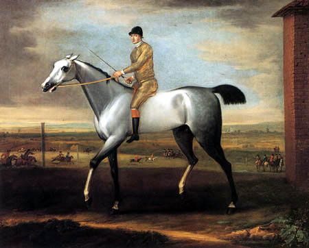 Newmarket al fondo. Pintado por: